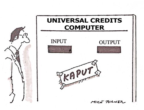 Universal Credits Computer: Kaput