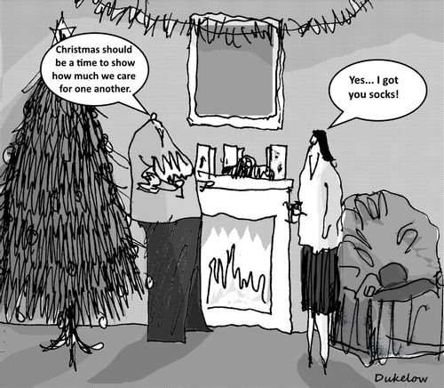 "Christmas should be a time to show how much we care for one another."