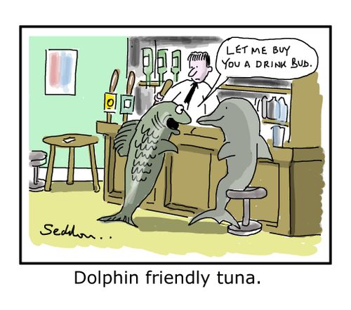 Dolphin friendly tuna