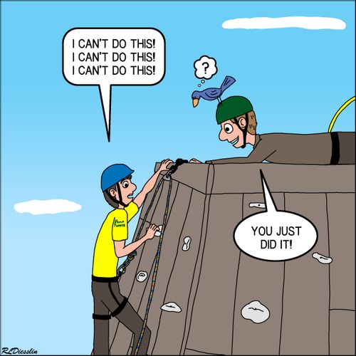 Building Self-Confidence through Climbing