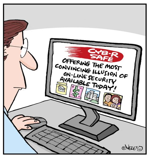 Cyb-R Safe: Offering the most convincing illusion of on-line security available today!