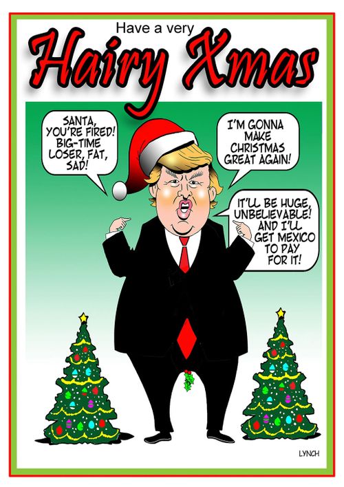 Donald Trump Christmas card
