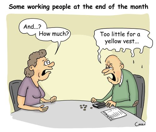 Some working people at the end of the month!