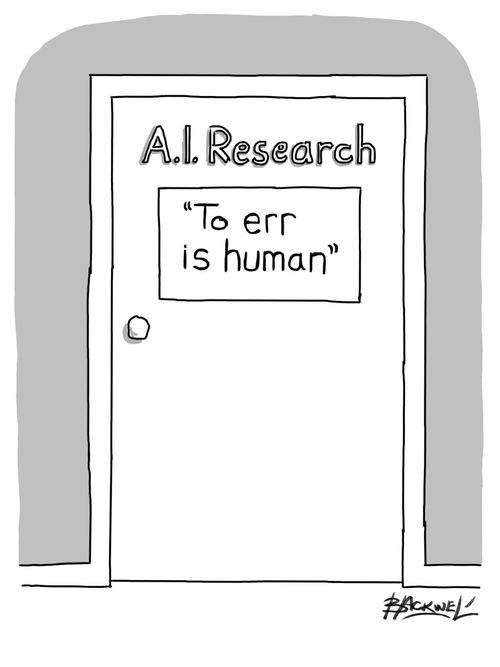 A.I. Research: To err is human
