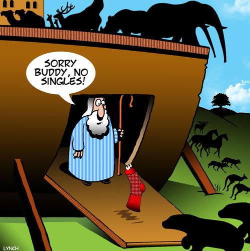 "Sorry Buddy, no singles!"