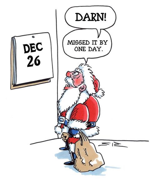 Late Santa Claus