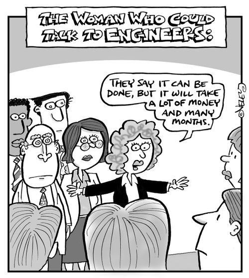 The Woman Who Could Talk to Engineers...