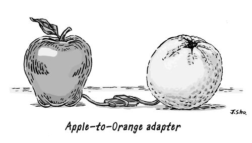 Apple-to-Orange Adapter