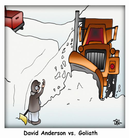 David Anderson vs. Goliath