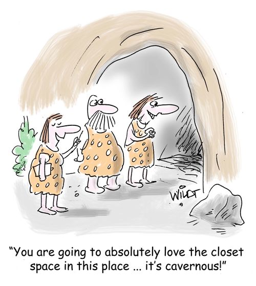"You are going to absolutely love the closet  space in this place ... it's cavernous!"