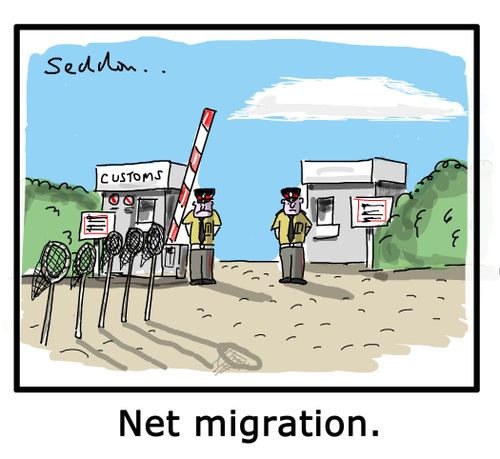 Net migration.