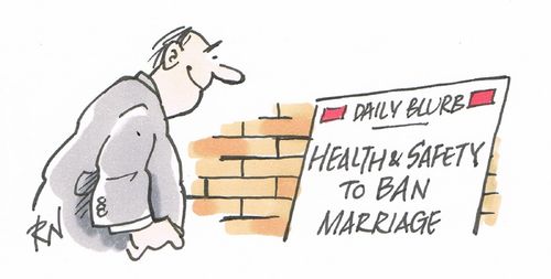 Health and Safety to Ban Marriage