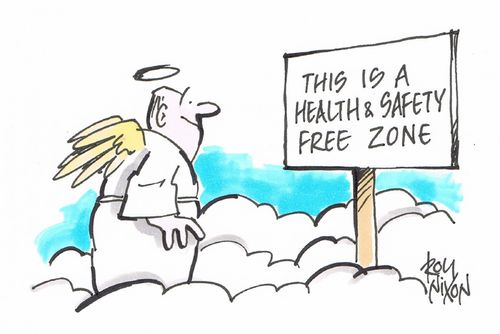 This is a Health & Safety Free Zone