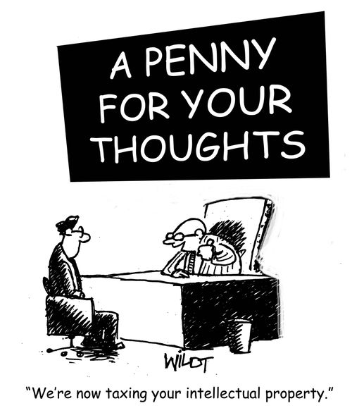 "We're now taxing your intellectual property."