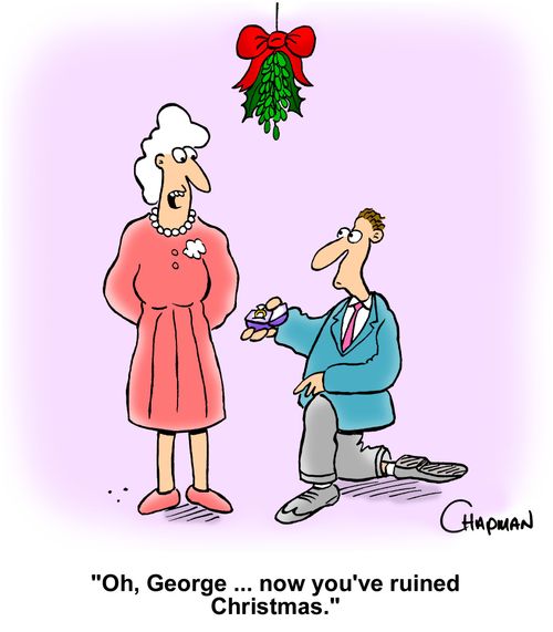 "Ok, George ... now you've ruined Christmas."