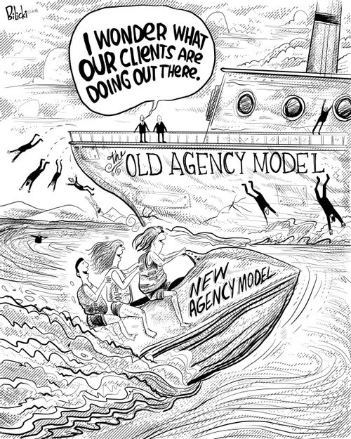 "I wonder what our clients are doing out there."