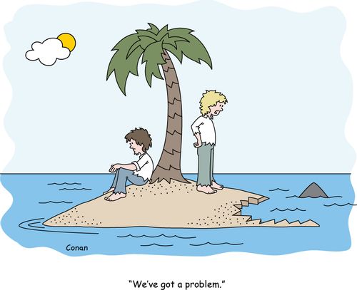 "We've got a problem."