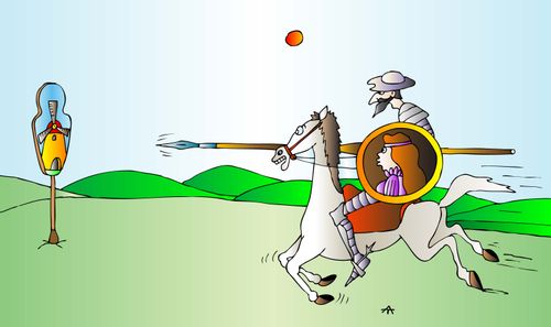 Don Quichotte Target Practice