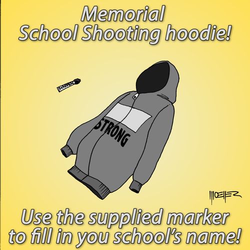 Memorial School Shooting Hoodie!