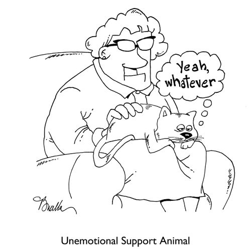 Unemotional Support Animal