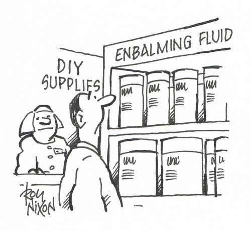 DIY Supplies - Embalming Fluid