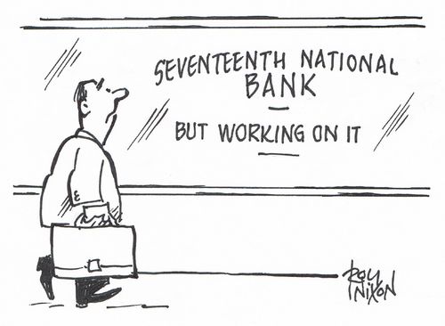 Seventeenth National Bank - But Working On It
