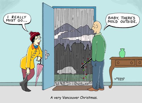 A very Vancouver Christmas.