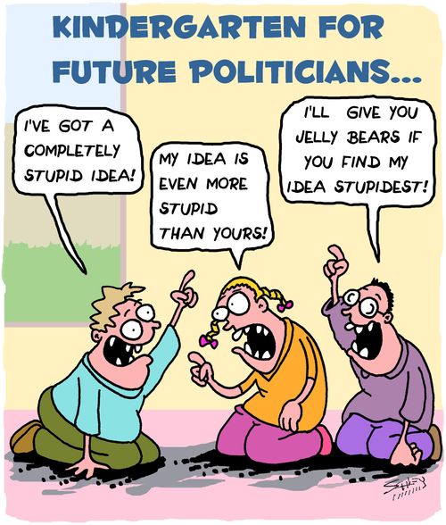Kindergarten for Future Politicians. . .