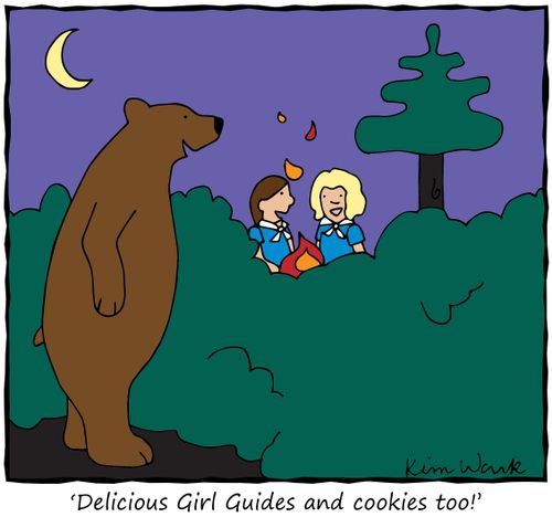'Delicious Girl Guides and cookies too!'