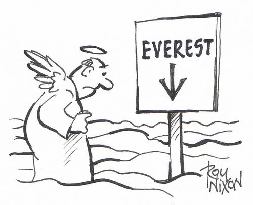 Everest Sign in Heaven