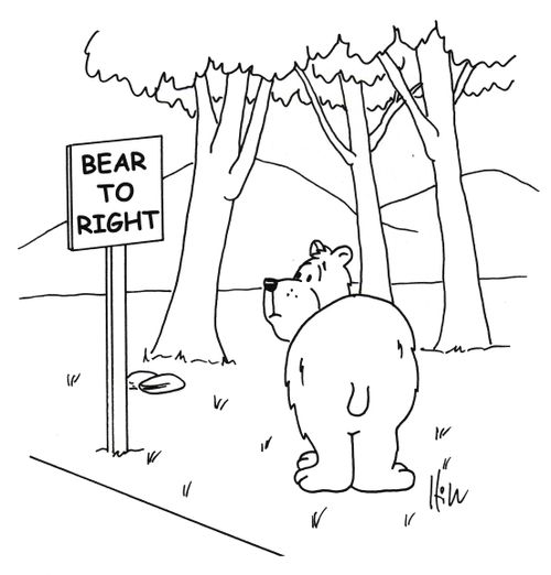 Bear To Right