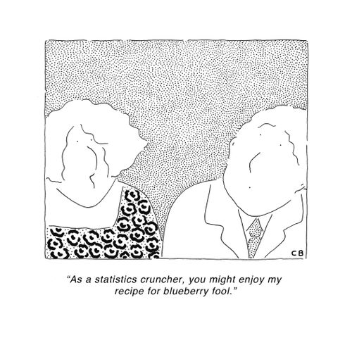 "As a statistics cruncher, you might enjoy my  recipe for blueberry fool."