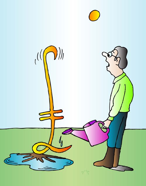 Watering Money
