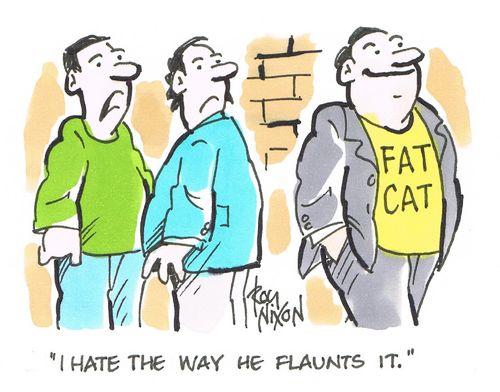 "I hate the way he flaunts it."