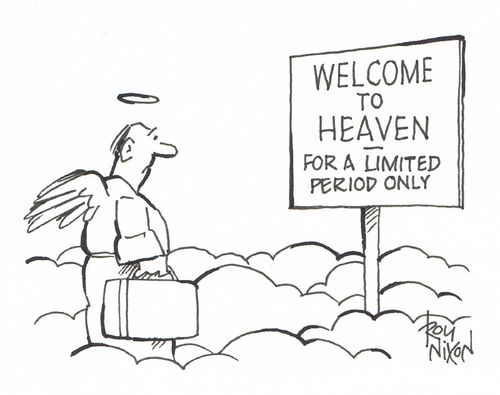 Welcome to Heaven - For a Limited Period Only
