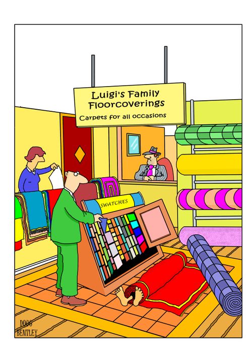 Luigi's Family Floorcoverings: Carpets for all occasions.