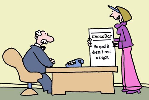 ChocoBar: So good it doesn't need a slogan.