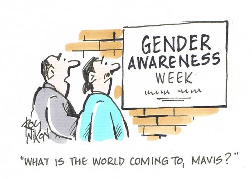 "What is the world coming to, Mavis?"