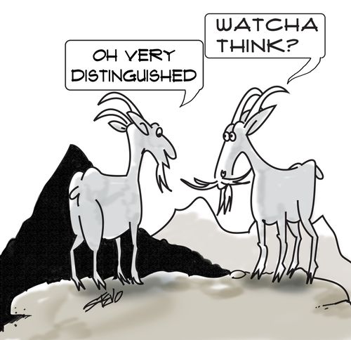 Distinguished Goat