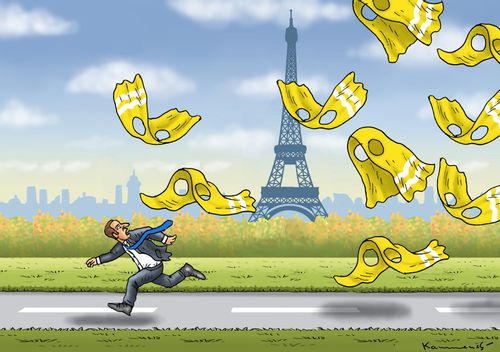 Macron´s yellow vests