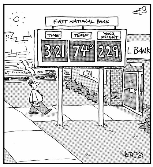 Time, Temperature and Your Weight