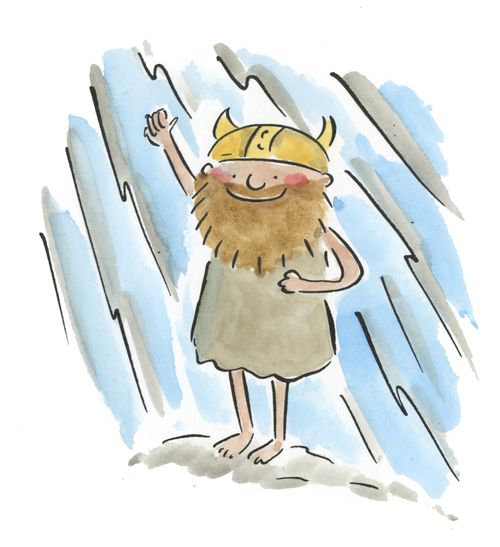Alberich wears the Tarnhelm