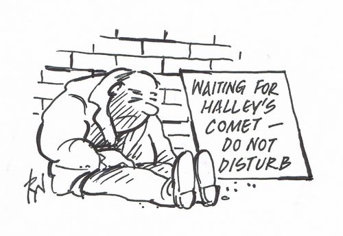 Waiting For Halley's Comet - Do Not Disturb.