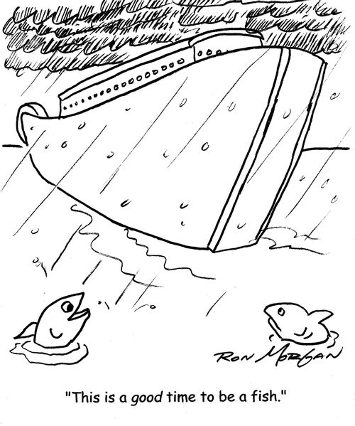 "This is a good time to be a fish."