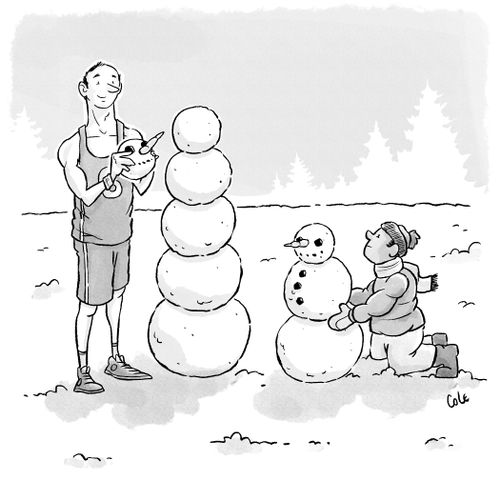 Tall Snowman