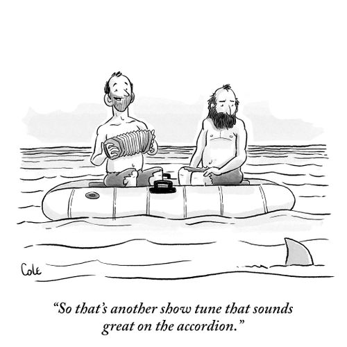"So that's another show tune that sounds great on the accordion."