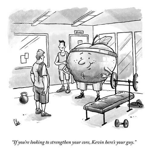 "If you're looking to strengthen your core, Kevin here's your guy."