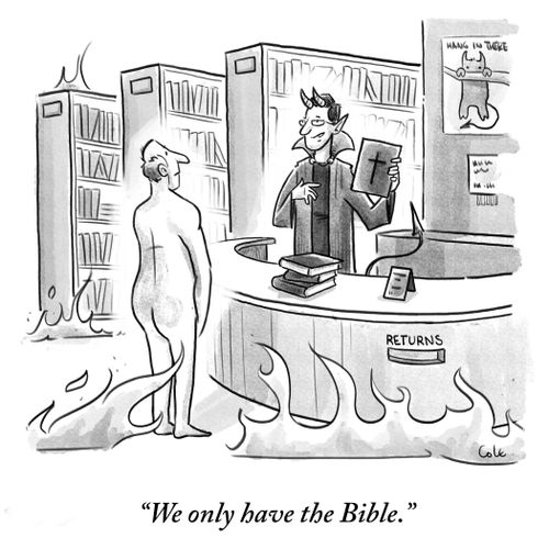 "We only have the Bible."