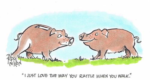 "I just love the way you rattle when you walk."