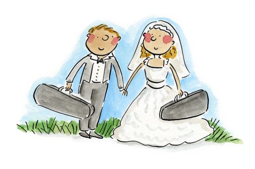 Newlywed violinists